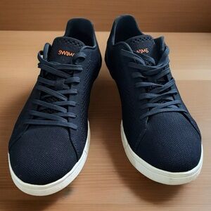 Swims Breeze Tennis Knit - Navy Blue White | Size 9